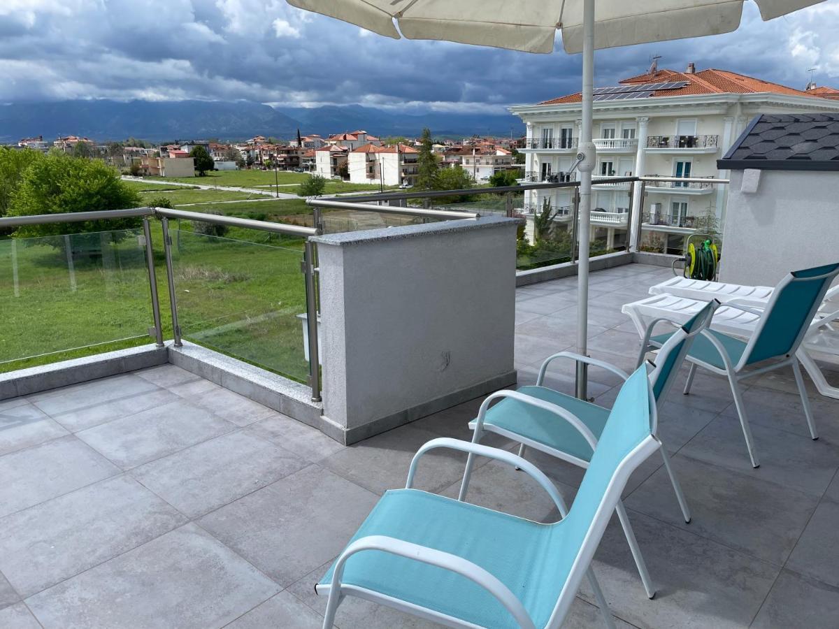 Breathtaking View Design Apartment Kateríni Kültér fotó